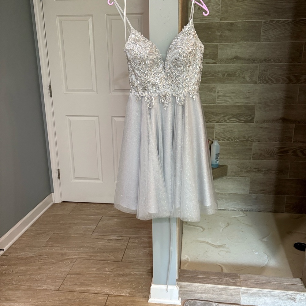 Amazon Silver Wedding Dress
